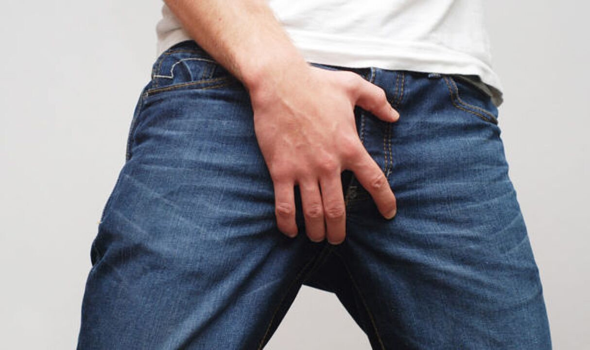 Schmerzen in der Leistengegend mit Prostatitis